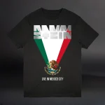 Rammstein “Live in Mexico City” T-Shirt featuring bold Mexico City concert-inspired artwork.